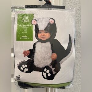 Adorable Skunk Infant Costume - Black and White